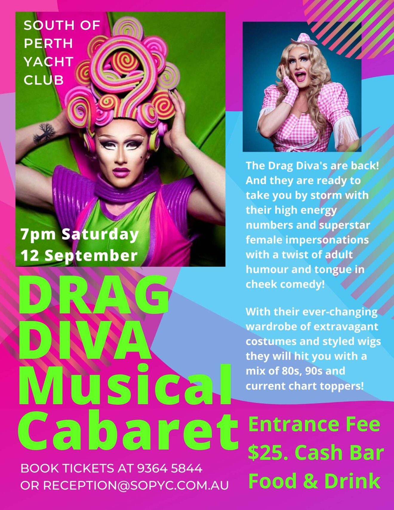 The Drag Diva's tickets - Few tickets left!