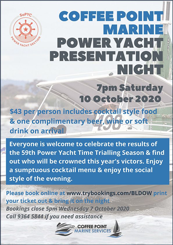 Coffee Point Marine Power Yacht Presentation Night