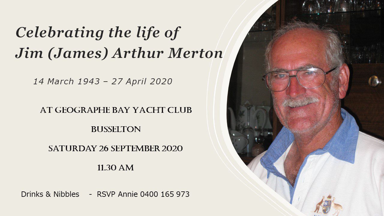 Celebrating the life of Jim Merton