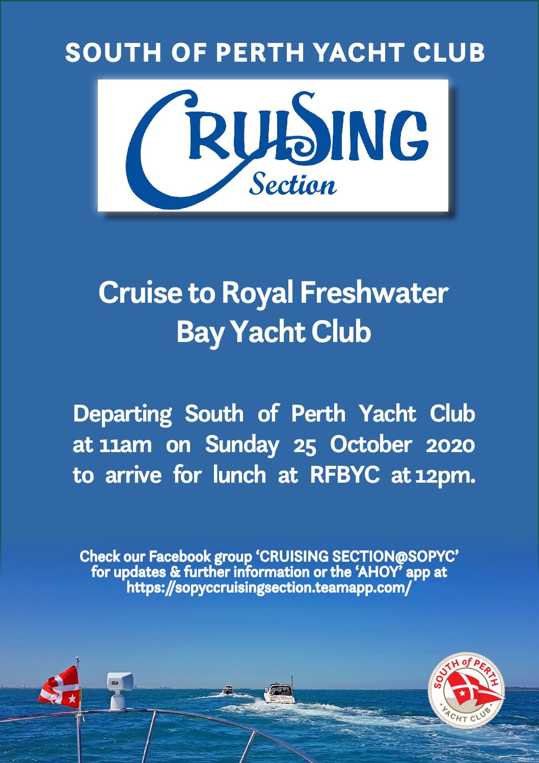 Cruise to RFBYC October 2020