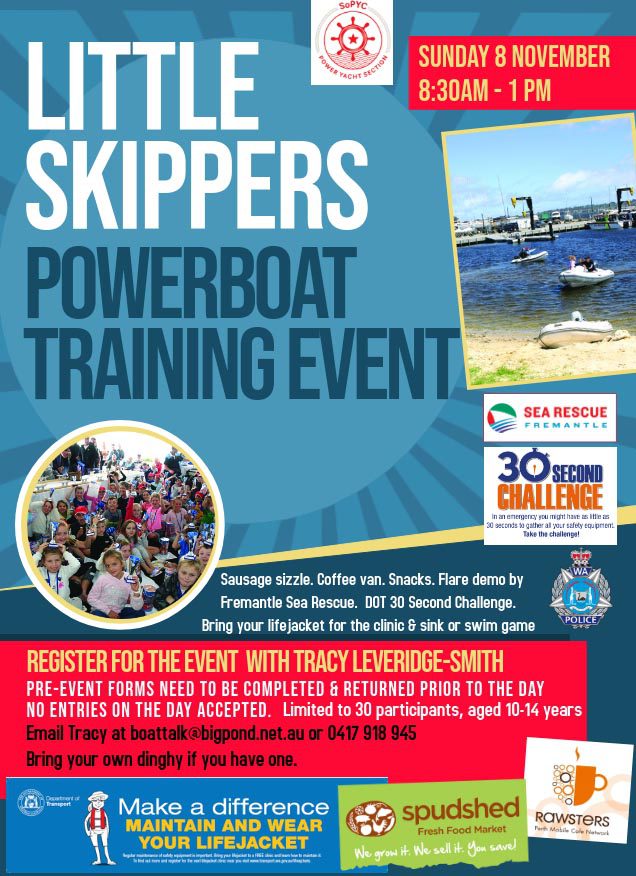 Little Skippers Powerboat Training Event