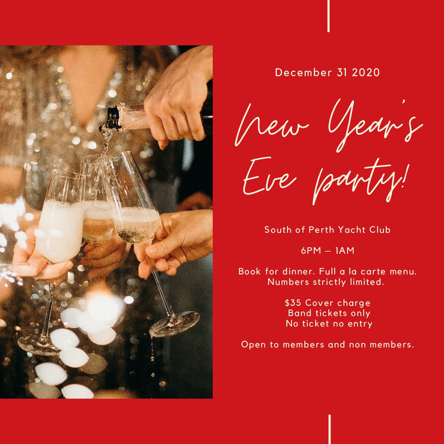 New Year's Eve Party at the Club