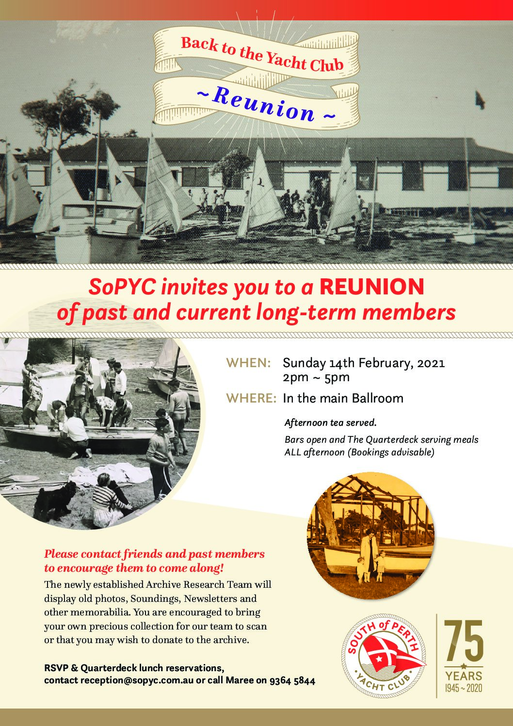 SOPYC 75 years Reunion