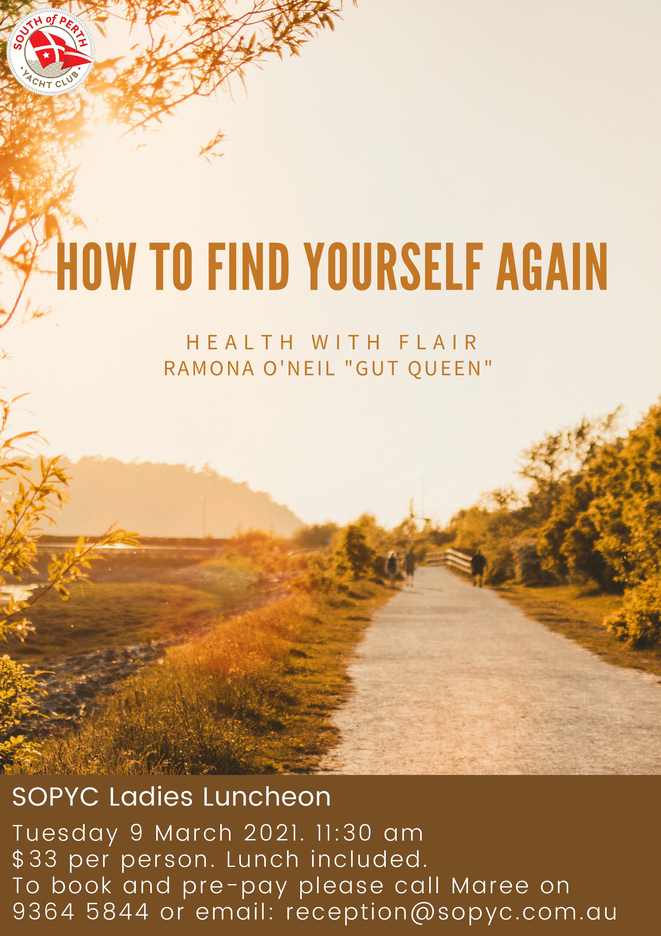 Ladies Lunch: ＂How to find yourself again＂