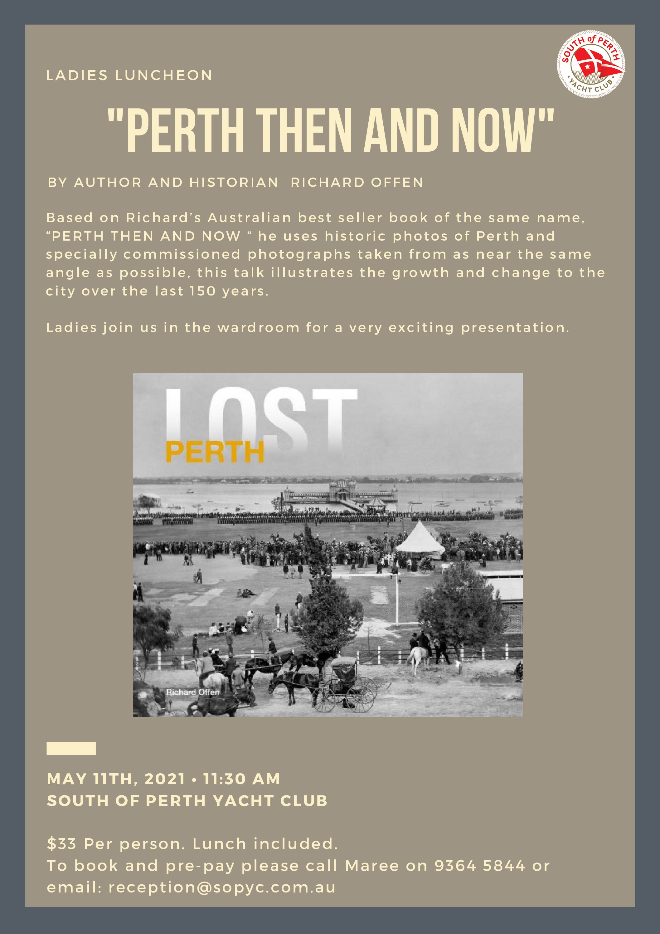 Ladies Luncheon - ＂Perth Then And Now＂