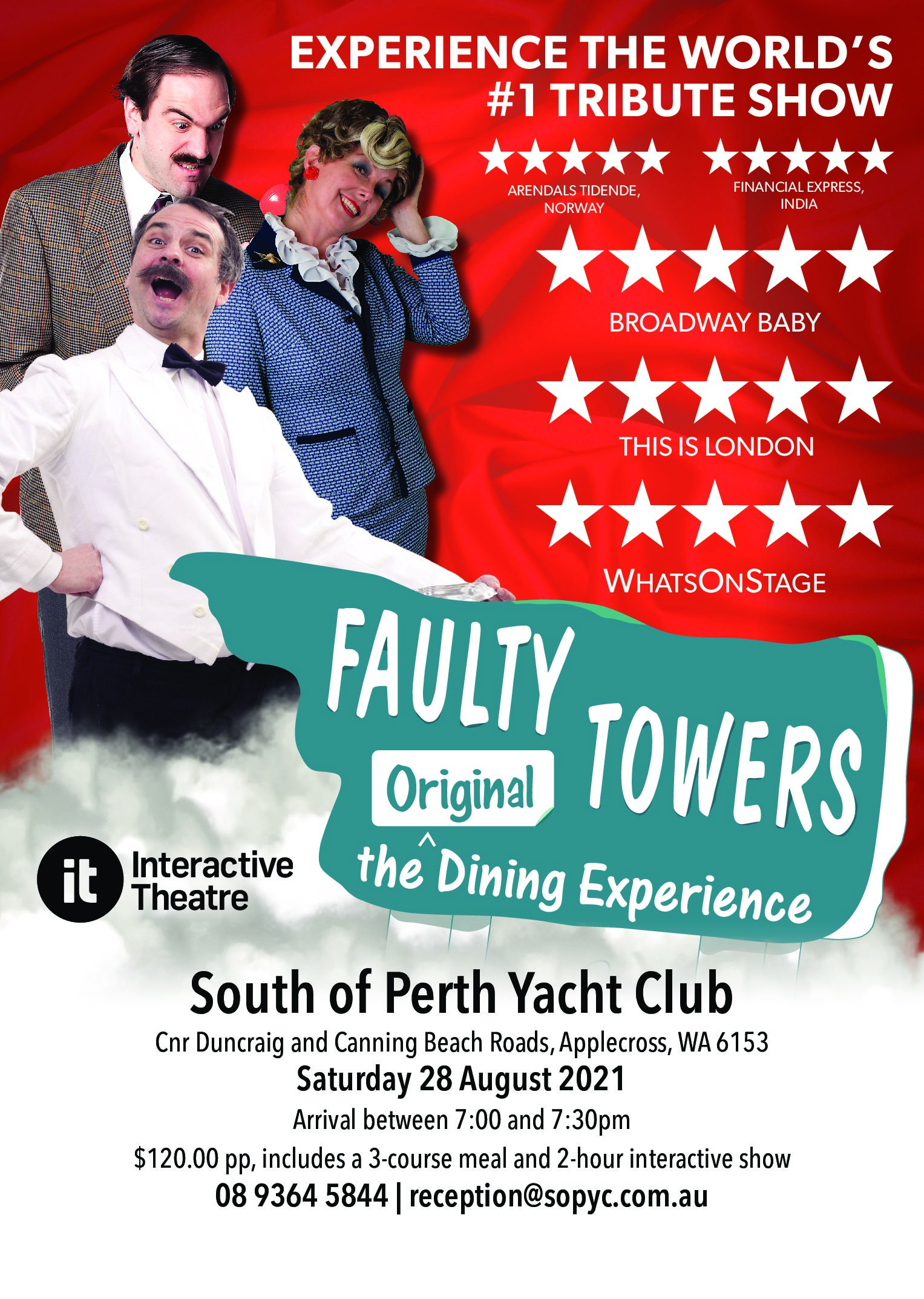 Faulty Towers - The Original Dining Experience