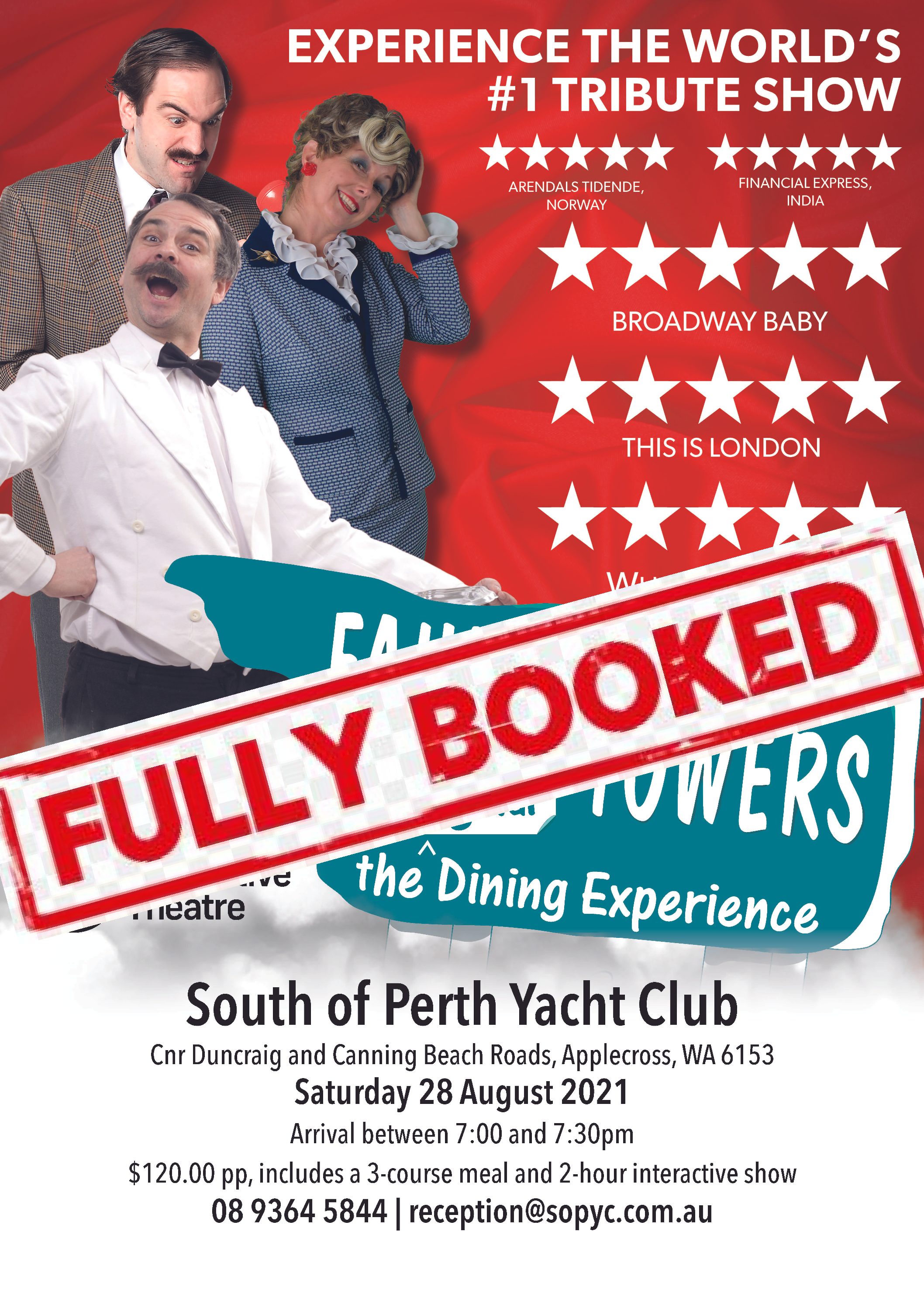 Faulty Towers - Please, collect your tickets!