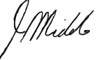 John Midolo Signature