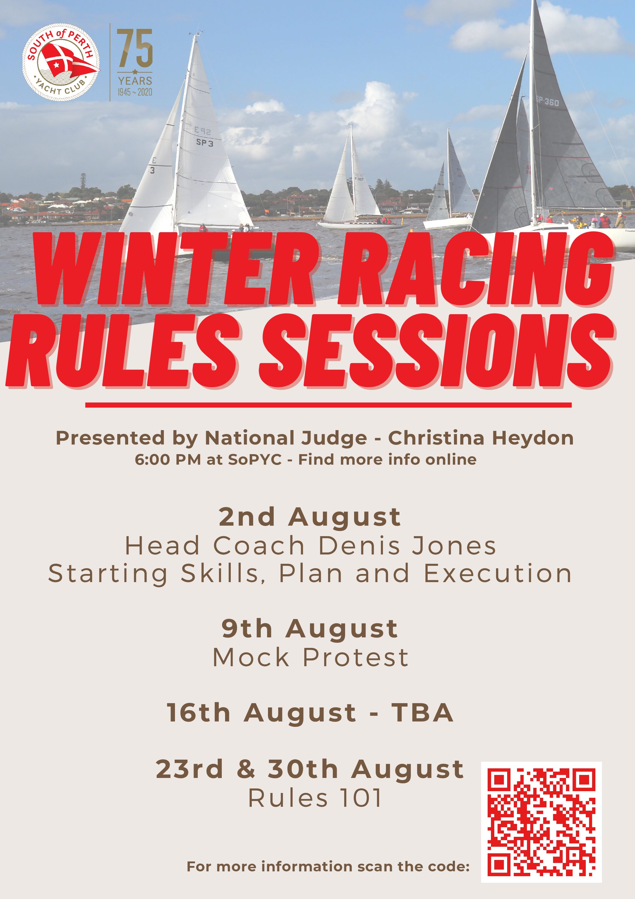 Winter Racing Rules Sessions